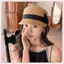JRP Nơ Hình Mái Vòm Cỏ Dệt Dubill Hat Dành Cho Nữ Mùa Hè Ngoài Trời Mặt Tăng Cường Thanh Lịch Chống Nắng Và Che Bóng Mũ JRP