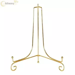 Giá đỡ trưng bày EDIWANY, Giá đỡ tấm rắn bằng sắt, Khung ảnh có thể gập lại bền 4 6 8 10 12 inch