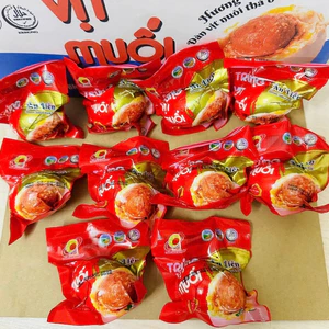 Trứng vịt muối ăn liền Minh Đức thơm ngon - tiện lợi - an toàn hàng Việt Nam chất lượng cao