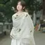 Mỏng Phong Cách Thêu Vải Lanh Cotton Khăn Nữ Du Lịch Mặc Tươi Mori Phong Cách Đầu Văn Học Khăn Lụa Bóng Khăn Choàng 6.21