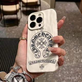 Ốp Điện Thoại Nếp Nhăn Mát Linh Hoạt Chữ Thập Mỹ Sáng Tạo Độc Đáo Thích Hợp Cho iPhone 16promax xr xs 11promax 12promax 13 14 15 pro max 17promax 11 12 Vỏ Bảo Vệ Chống Sốc