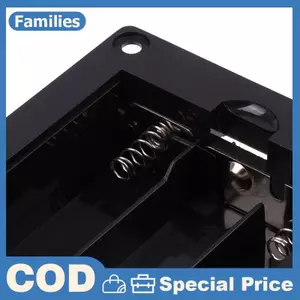 18650 Pin Li-ion Giá Đỡ Pin Tế Bào Hộp Bảo Quản Nhựa DIY Phụ Kiện