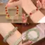 Bluelover Ins Phong Cách Thời Trang Sáng Tạo Luy Hạt Vòng Tay Vintage Ánh Sáng Sang Trọng Handmade Lắc Tay Dành Cho Nữ Cô Gái Cổ Tay Dây Chuyền Trang Sức Quà Tặng Mới