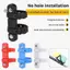 < WHPHous-t > Bộ chuyển đổi gắn bình nước xe đạp Bộ chuyển đổi Gel Silicone Băng ấm đun nước Dây đeo lồng Cột an toàn Lắp đặt khung giá đỡ Bộ chuyển đổi đẹp
