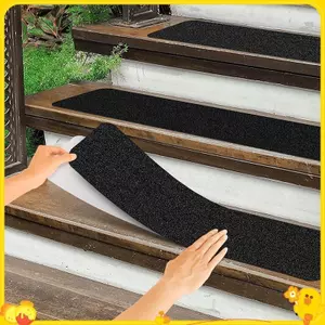 Băng chống trượt hạng nặng Băng dính ngoài trời chống thấm nước cho lối đi Cầu thang Ramps Des Ván trượt dính Dải chống trượt