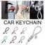 MCODECOVED Móc Chìa Khóa Ô Tô Phụ Kiện Tự Động Chìa Khóa Sáng Bóng Quà Tặng Nữ Chìa Khóa Thời Trang Fob Trang Trí Chìa Khóa Ô Tô