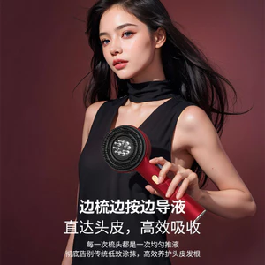 Ánh Sáng Đỏ Thiết Bị Tăng Trưởng Tóc Da Đầu Massage Lược Đầu Thiết Bị Thuốc Chống Rụng Tóc Tinh Chất Nhập Khẩu Lược Chăm Sóc Tóc Massage EMSX