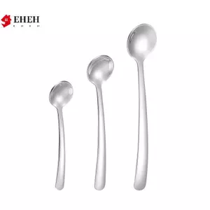 Thìa Gia Vị Inox 304 Thiên Tính Hàn Quốc Thìa Tròn Nhỏ Muỗng Trộn Đánh Bóng Nhà Bếp Bộ Đồ Ăn VN
