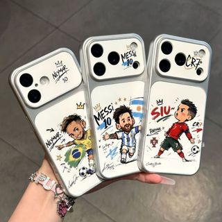 Ốp lưng họa cầu thủ James số 10 cartoon dễ thương vỏ phủ da chống trầy máy điện thoại iPhone iPhone 12/13/14/15/16ProMax