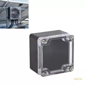 Exhila Chống Thấm Nước Hộp Nối Điện Dự Án Hộp Điện Vỏ Điện Cho An Ninh Ngoài Trời Trong Nhà C