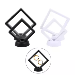 AqToCna 3D Nổi Khung Hình Hộp Trang Sức Hiển Thị Đứng Mặt Dây Chuyền Trình Bày Ốp Lưng AqToCna