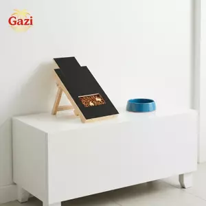 Tấm cào móng tay cho chó bằng gỗ thông không căng thẳng Bảng chó có thể điều chỉnh để tập luyện và tại nhà Cắt tỉa móng tay [VN]