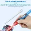 Bộ sắt hàn điện có thể điều chỉnh 220V 110V 80W Điều khiển nhiệt độ kỹ thuật số để hàn bảng mạch Dự án DIY VN