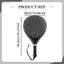 Vợt Tennis đi biển bằng sợi Carbon nhẹ Jfory có mái chèo lõi xốp dành cho trẻ em Tập luyện ngoài trời Tiệc mùa hè