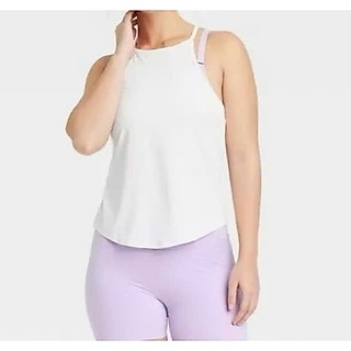 Áo thể thao - áo tank dây mảnh nữ thiết kế cổ yếm dáng basic lỗi nhẹ hàng VNXK hãng All in motion