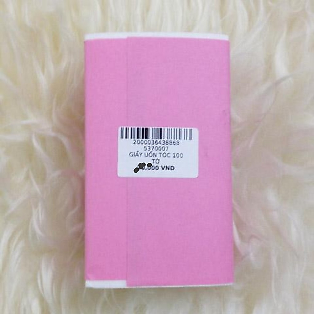 Giấy uốn tóc 100 tờ