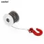SMILE RC Tời Cuộn Dây, Dây Thép Bạc Dây Thép Đỏ Dây Kéo Móc, Kim Loại Bền 25T Spline Gear Tời Bánh Xe Trống Mô Phỏng Leo Xe