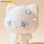 # HB # Hoạt Hình Dễ Thương Sang Trọng Robot Người Mèo Móc Khóa Kawaii Mèo Con Búp Bê Nhồi Bông Bapa Mặt Dây Chuyền Phụ Kiện Trang Trí Quà Tặng Bạn Bè.