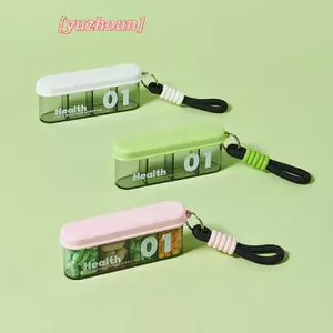1 Hộp Đựng Thuốc Nhỏ, Hộp Đựng Thuốc Di Động, Hộp Đựng Thuốc Cho Nhà Thơ 4 Phần, Hộp Đựng Thuốc Du Lịch Dailypact