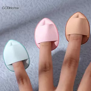 GCDHome 7 Chiếc Kích Thước Mini Chuyên Nghiệp Mỹ Phẩm Đệm Puff Che Khuyết Điểm Nền Chi Tiết Puff Ngón Tay Puff Bộ Trang Điểm Bọt Biển Làm Đẹp Dụng Cụ HOT