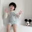 Phiên Bản Hàn Quốc Đồ Bơi Trẻ Em Bé Trai Dài Tay Chống Nắng Nhanh Khô Một