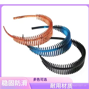 Thời Trang Đơn Giản Rửa Mặt Phụ Kiện Tóc Băng Đô Có Răng Chống Trơn Trượt Băng Đô Mỏng Unisex Chất Lượng Cao Chống Trơn Trượt LMYJ