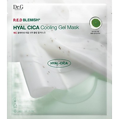 Dr.G Mặt nạ Gel làm mát Red Blemish Hyal Cica 5,10ea