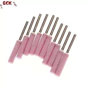 ECK 10 Chiếc Cưa Xích Mài Đá Tập Tin 4 / 4.8 / 5.5 / 6 Mm Dây Xích Cưa Mài Bộ Đánh Bóng Kim Loại Máy Mài Cưa Xích Đá HOT