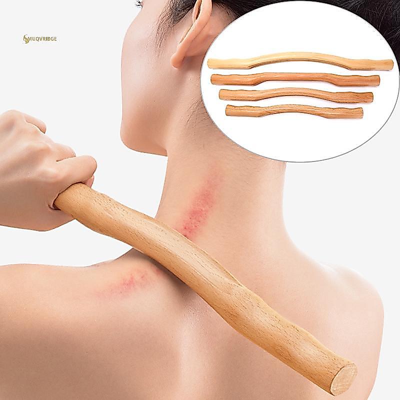 MUQV Gỗ Tự Nhiên Tre Sti Massage Gouache Gỗ Ne Vai Ba Máy Mát Xa n