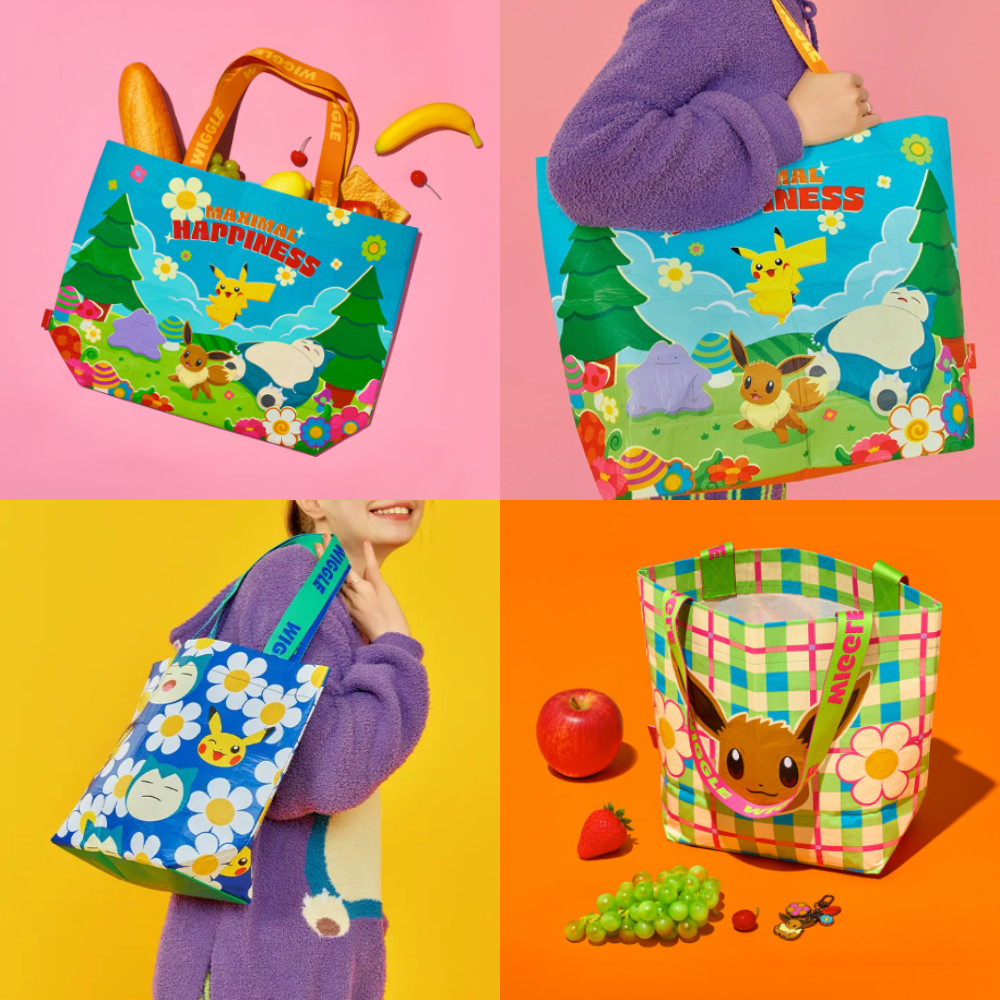 [WIGGLE WIGGLE] Túi Pokemon / Túi / Túi Charm / Hộp Phụ Kiện / Khăn Tay