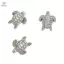 50Pc Bạc Rùa Động Vật Hạt Vòng Cổ Phụ Kiện Trang Sức