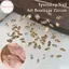 Hooudou 20 Cái Kích Thước Hỗn Hợp Mũi Nhọn Đáy Zircon Kim Cương Móng Tay Quyến Rũ Mini Móng Tay Nghệ Thuật Kim Cương Giả Nhiều Hình Dạng Pha Lê Móng Tay Đá Quý Trang Trí VN