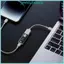 GODD MultiDevice Bộ chuyển đổi USB C sang USB tương thích Bộ mở rộng Loại C Dữ liệu nhanh và cung cấp nguồn Xây dựng ABS rắn