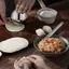 Dụng cụ bóng lăn bột bằng thép không gỉ Nonsti Bề mặt nhẵn cho bánh Pizza Bánh ngọt Nấu ăn nhà bếp