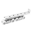 Thép không gỉ Treo Bánh Xe 4 Bánh 8 Bánh Xe 6 Bánh Tủ Quần Áo Cửa Trượt Cửa Bếp Phòng Tắm Cửa Trượt Bánh Xe Hợp Kim Kẽm Pul