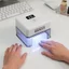 Máy sấy móng tay LED UV,Cảm biến thông minh, pin sạc, màn hình kỹ thuật số, phù hợp cho việc tự chăm sóc móng tại nhà