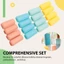 16 Chiếc Nắp Chai Silicon, Du Lịch Cần Thiết Cho Nữ, Hành Lý Du Lịch Kích Thước Đồ Vệ Sinh, Tay Co Giãn Để Chống Rò Rỉ