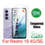 3 Miếng Dán Kính Cường Lực Cho Redmi 15 4G 5G 2025 Bảo Vệ Màn Hình Điện Thoại Full Cover Màn Hình Trong Suốt Phim Bảo Vệ Kính