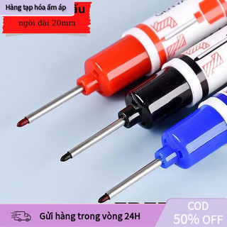 【COD】Bút Lấy Dấu Mũi Khoan Ngòi Dài 20mm – Đánh Dấu Lỗ Sâu Trên Mọi Chất Liệu, Kháng Nước, Khô Nhanh, Chính Xác