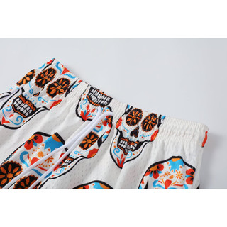 Nam Nữ Mùa Hè Mỹ Graffiti Phong Cách Mới Thoáng Khí Nhanh Khô Tất Cả Trận Đấu Quần Short Bóng Rổ