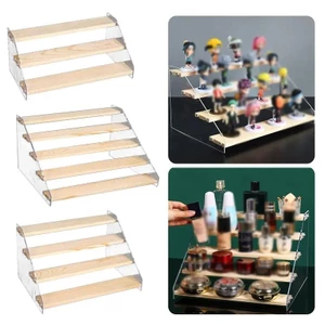 2-5 Tầng Kệ Trưng Bày Bằng Gỗ Kệ để,Trang Trí Giá Đỡ Trưng Bày,Gỗ Cao Cấp,Lý Tưởng Trưng Bày Mô Hình