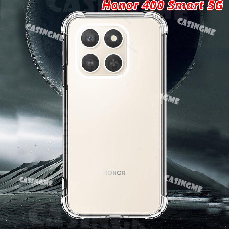 Honor 400 Smart 5G X7d 2025 Túi Khí Trong Suốt Ốp lưng Honor X7d 400 Honor400 Smart Pro Lite 400Smart HonorX7d 4G 5G Vỏ Bảo Vệ Ống Kính Chống Sốc Silicon Ốp Lưng Chống Sốc