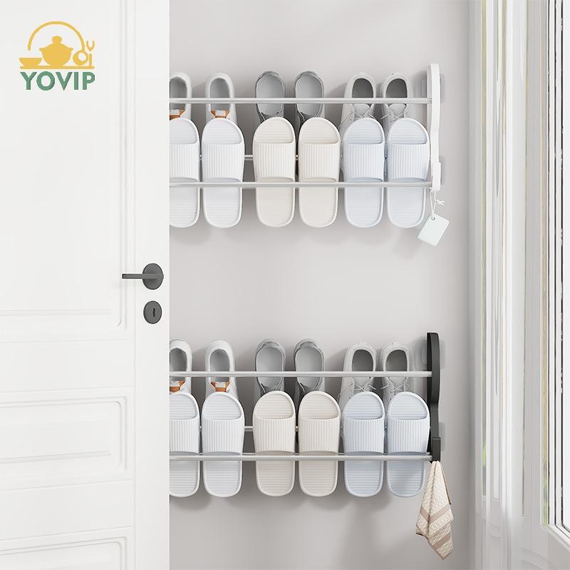 Giá để giày treo tường đa năng cho dép, phòng tắm, bếp, cửa sau, không cần khoan, dùng cho nhà ở VN