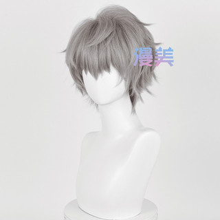Alien Stage Till Cosplay Tóc giả tổng hợp chịu nhiệt, dài 30cm