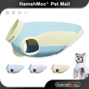 HamshMoc Áo sơ mi chống nắng cho chó Khối UV Làm mát Nhẹ thoáng khí cho mùa hè ngoài trời