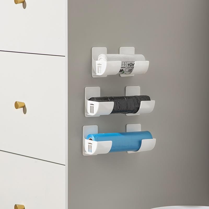 2 Gói Kệ Bên Tủ Lạnh Để Sắp Xếp Băng Phim Và Túi Đựng Rác Trong Tủ