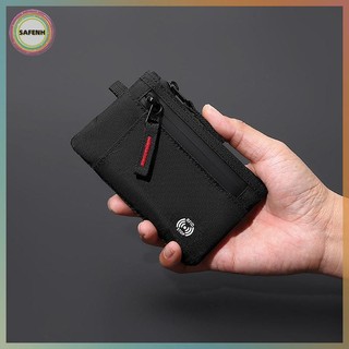 Ví X-Pac RFID dành cho nam SAFENH - Thẻ chiến thuật có khóa kéo & Ví đựng tiền xu VN