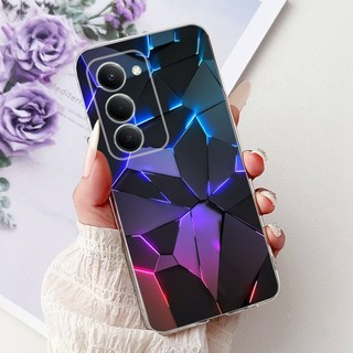 Mới Dành Cho Xiaomi Redmi 15 5G 2025 Vỏ 25057RN09E Hoa Đẹp Đá Cẩm Thạch Silicon Mềm Ốp Lưng Điện Thoại Redmi15 5G 169MM
