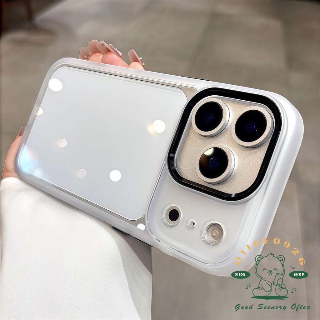 【 Ốp lưng iPhone17 】 Vỏ điện thoại acrylic da lỏng màu cam iphone17 Pro Max 16 15 14 13 12 cho vỏ iPhone Vỏ mềm silicon TPU chống sốc