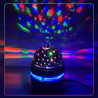 Star Galaxy Máy Chiếu Khí Quyển Ánh Sáng Bầu Trời Đầy Sao Nhiều Màu Sắc Phòng Ngủ Phòng Chơi Game USB Tự Động Xoay Môi Trường Phòng Ngủ Đảng